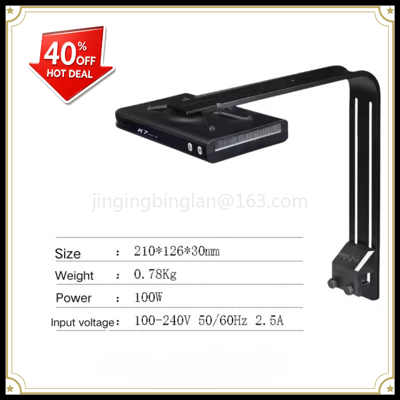 Aquarium Marine Fish For Sale - 工場直販の新型K7 PRO IV 100WフルスペクトルWiFi制御可能な海水水槽用LEDライト（マリンフィッシュタンク用）