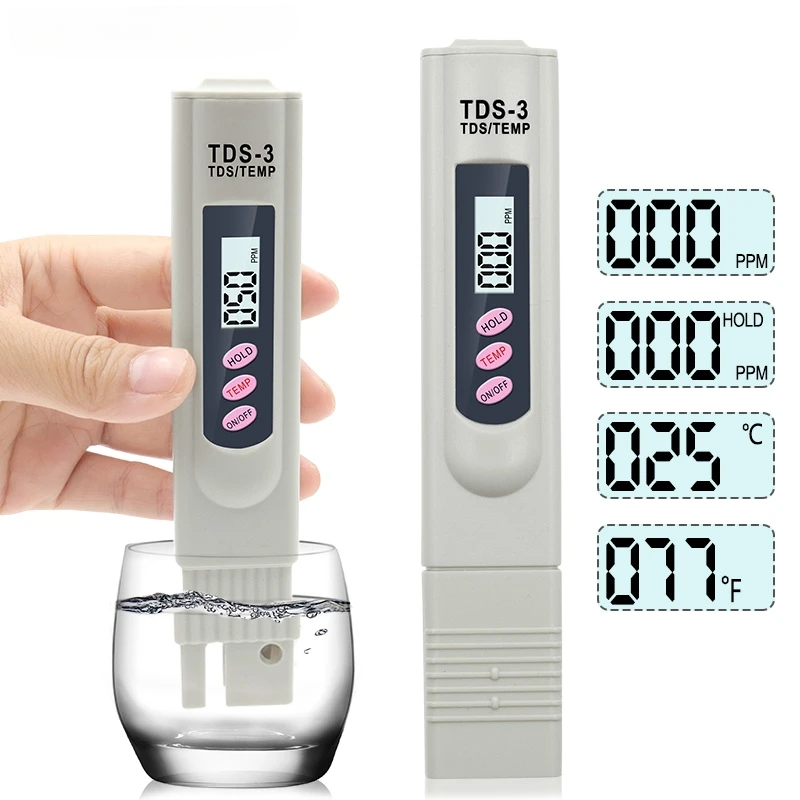 1/3 個ポータブル LCD デジタル TDS 水質テスター - Aquarium Marine Filter のレビューと価格