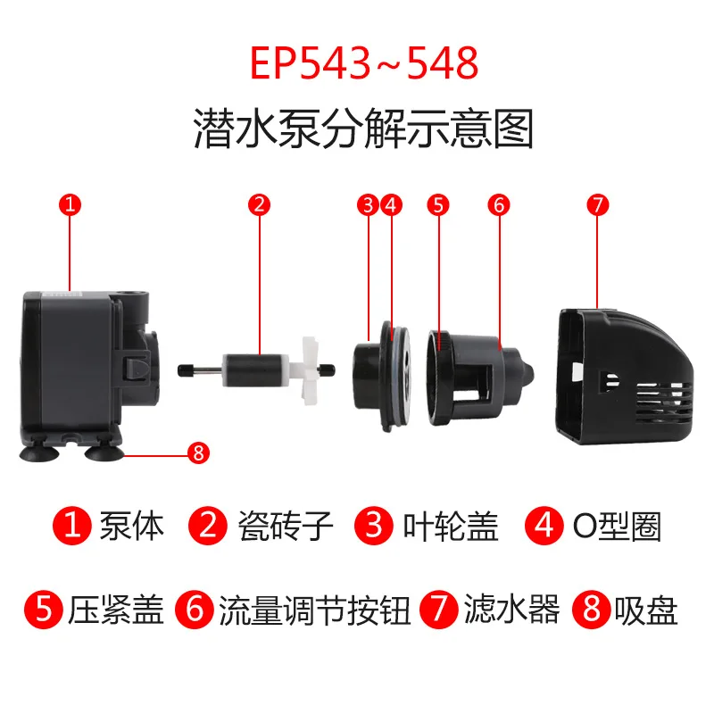 220V SUNSUN 低水位調整可能水中ポンプ サンプポン - Aquarium Marine Filter のレビューと価格